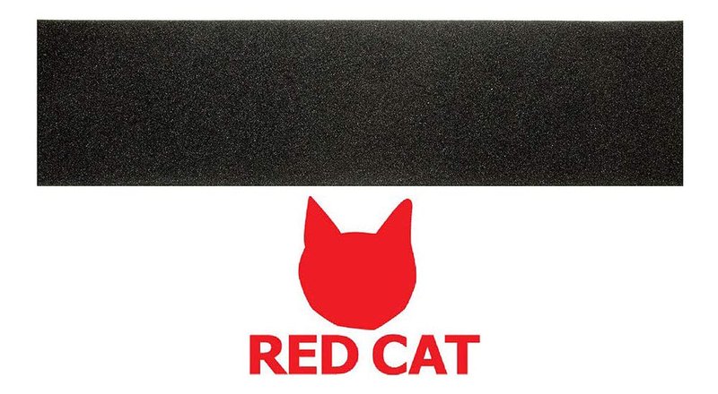 Red Cat Pro Scooter Grip Tape - 2 Pack Self Adhesive Non Slip Tape for Scooters Deck - Bubble Free Anti Skid Tape 4.5" X 20" - Black Easy to Apply.