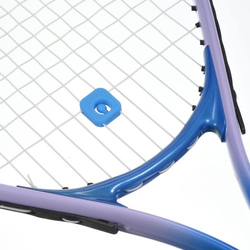 PATIKIL Tennis Vibration Dampener, 4 Pack Square-Shaped Silicone Shock Absorber Racket String Damping for Tennis Racquet, Clear