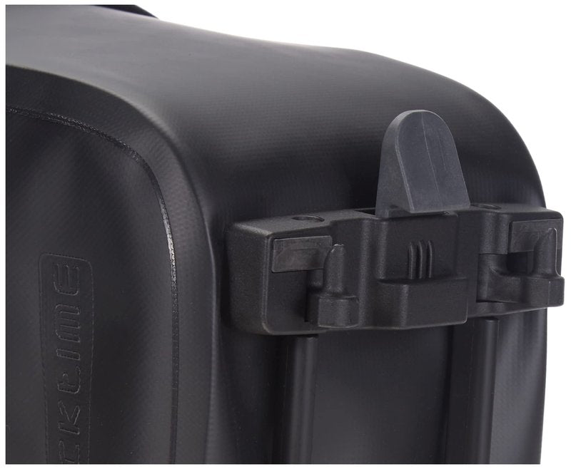 Racktime Unisex - Adult Yves Wd Pannier Rack Bag, Black, One Size