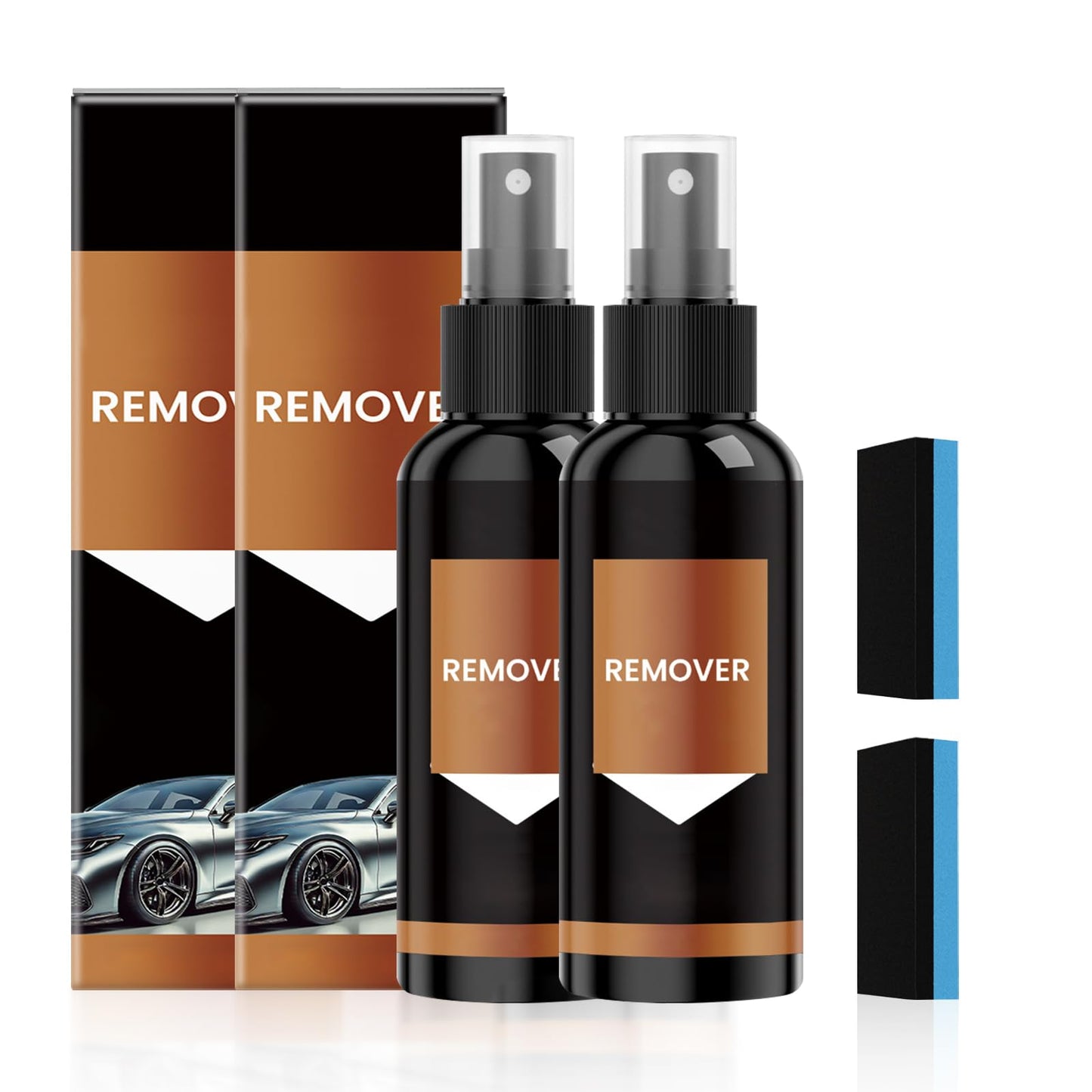 Feeon Rust Remover Spray Heavy Duty Metal Cleaner, 2025 New Fast Acting Metal Cleaner, Heavy Duty Rust Dissolver for Cars, Tools, Garage Workshop (2)
