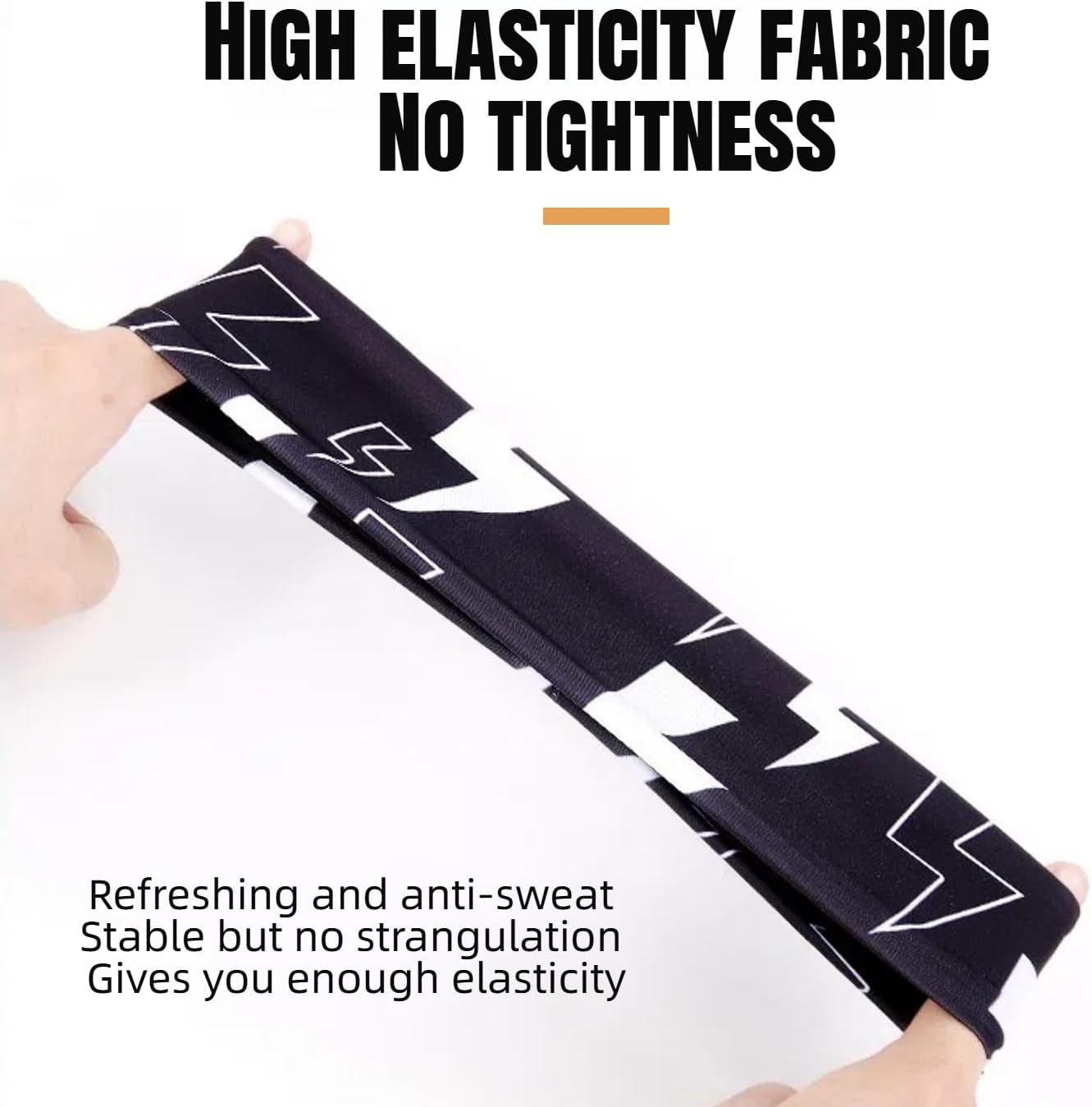 Skiennix Moisture-Wicking Sweatband - Quick-Dry Headband for Running, Cycling, Yoga & Fitness | Unisex