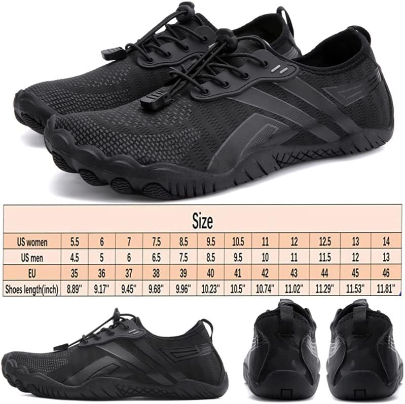 Skiennix Water Shoes - Quick Dry Barefoot Aqua Shoes for Men & Women | Ideal for Beach, Pool, and Hiking