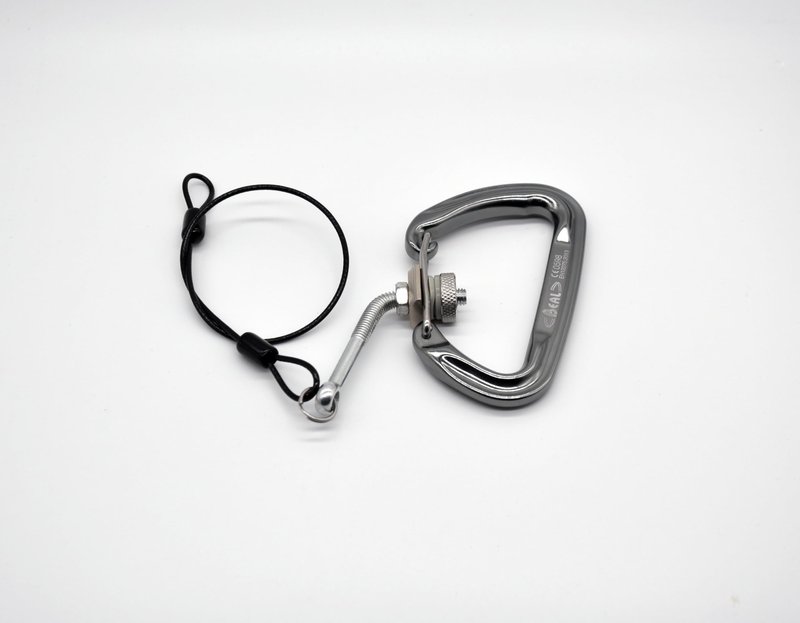 HZUTUZH Climbing Gear Recovery Device - It Provides Climbers a Safe Way to Bail Without Having to Leave Carabiner & Quickdraw on The Crux of The Climb. (Both Solid and Wire Gates)