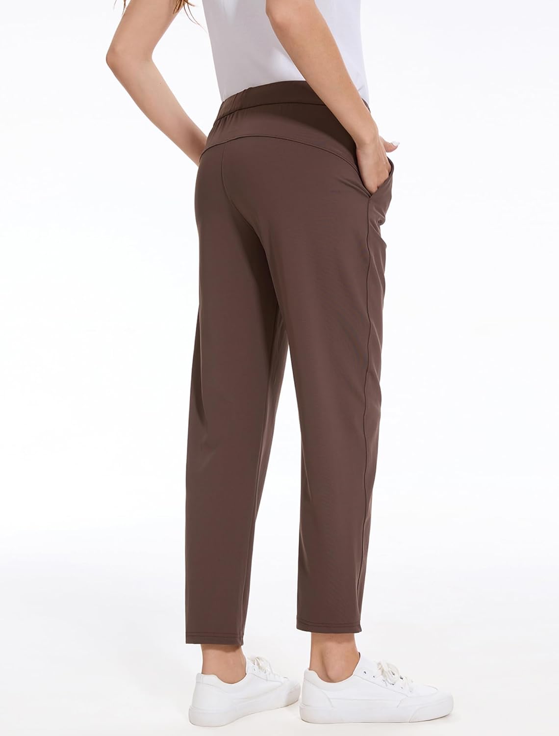 Skiennix Women's Golf Pants - 2 Pack Stretch 7/8 Ankle Sweatpants with Deep Pockets for Athletic Wear | Travel & Lounge