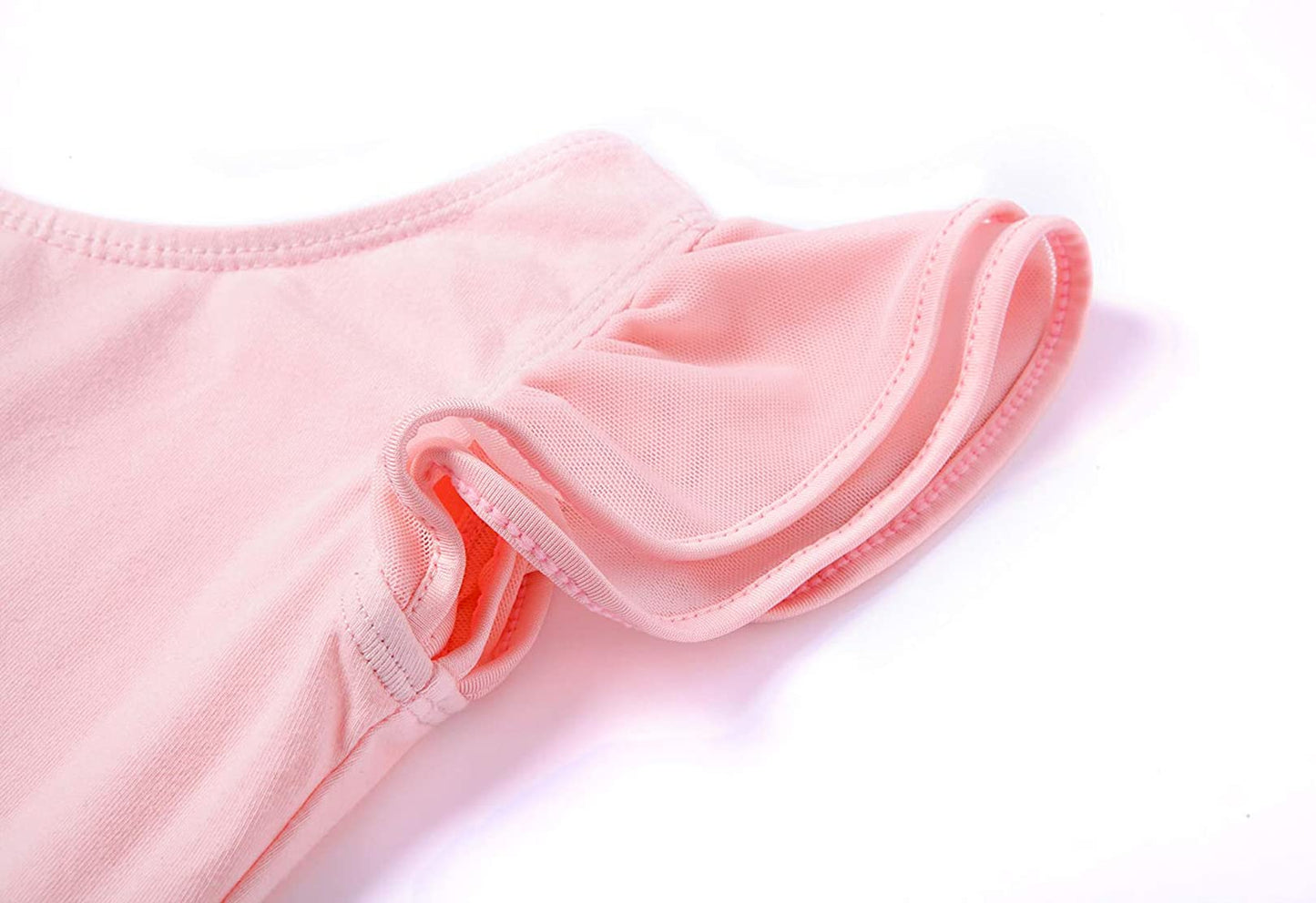 MdnMd Ballet Leotards for Girls Toddler Dance Ballerina Leotard Outfit with Skirt Dresses Tutu (Ballet Pink/Age 2-4T)