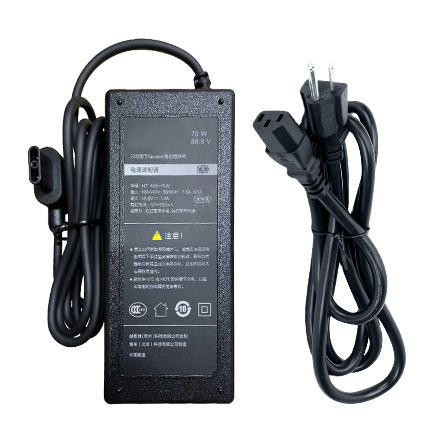 70W 58.8 Volt Charger for Segway Ninebot S-Plus & Segway Ninebot Super Scooter GT1 & GT2 Electric Super Scooter