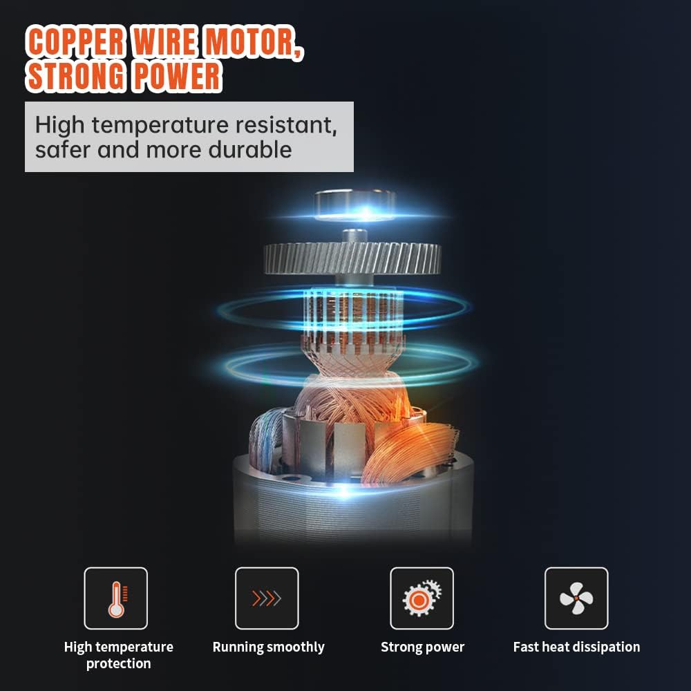 TOAUTO A3 PCP Air Compressor - Portable Vertical Design, Auto-Stop, 4500 PSI, 8MM Quick Connector | 110V AC & 12V Battery Compatible