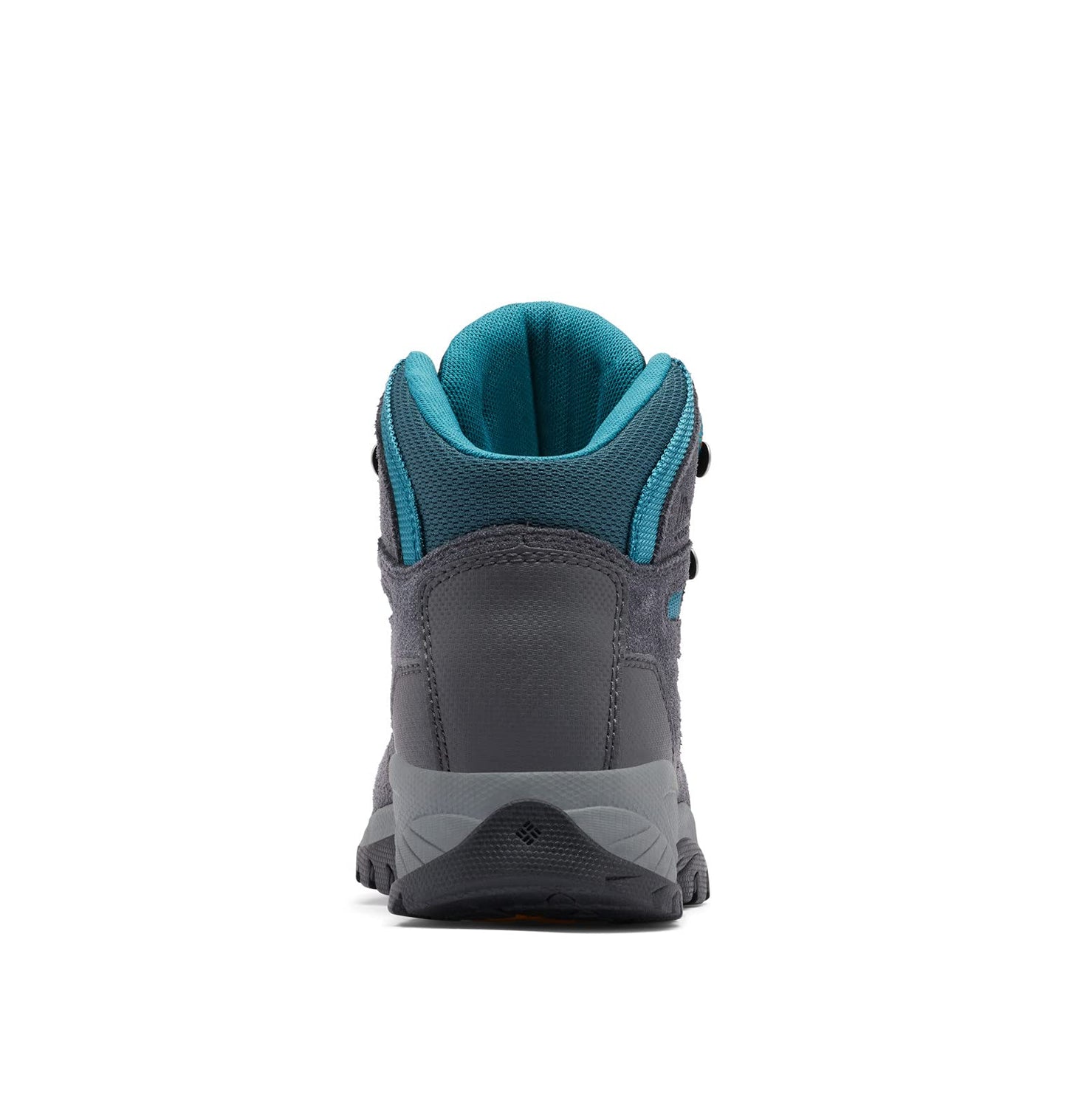 Columbia Womens Newton Ridge Plus Waterproof Amped, Shark/River Blue, 9.5