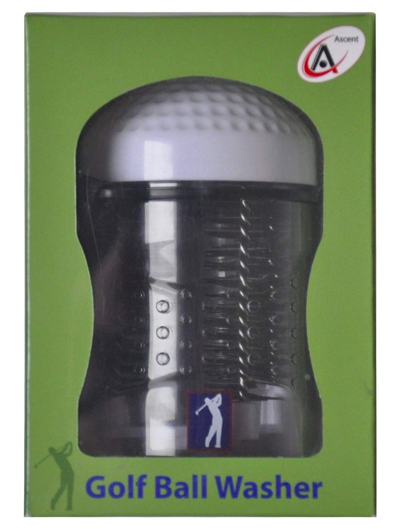 Ascent Golf Ball Washer Cleaner - Golfer's Best Gift Idea, Accessory, Gift for Men Women, Souvenir, Present