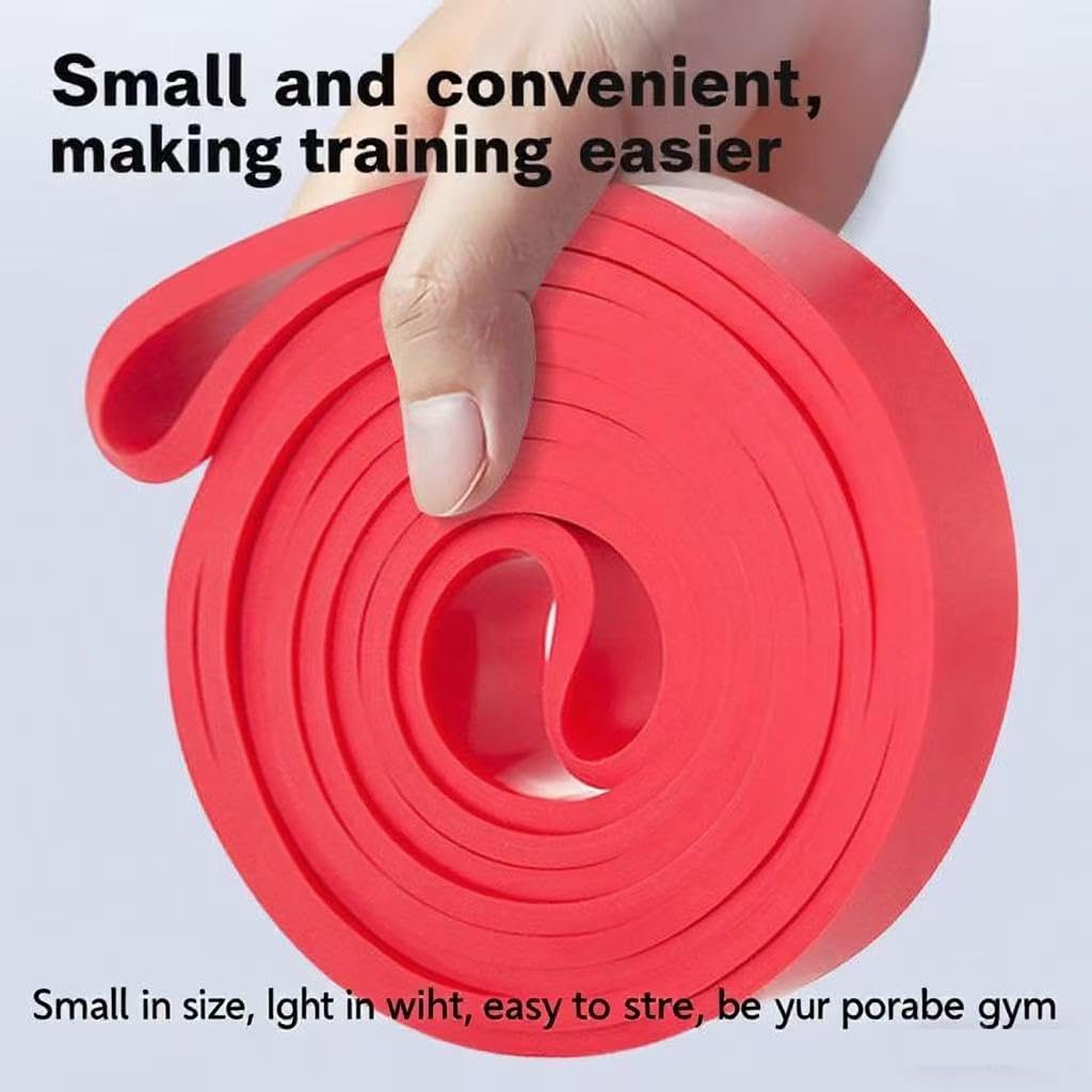 Resistance Bands Set for Pull-Up Assistance & Full-Body Workouts – 4 Levels, Durable Bands with Door Anchor & Carry Bag, Ideal for Strength Training, Muscle Building & Physical Therapy (Men/Women)