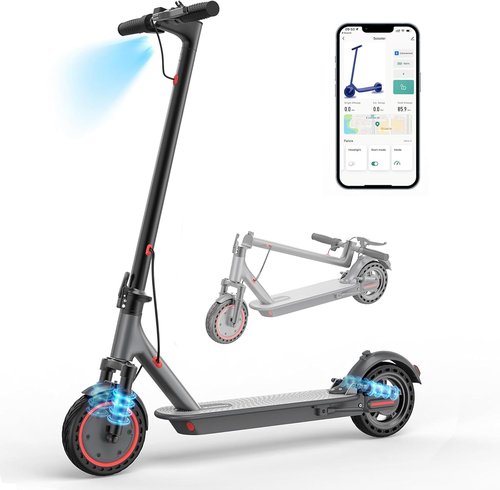 Maxshot Electric Scooter - High-Speed Folding E-Scooter for Adults & Kids | 8.5" to 14" Tires, 50 Miles Range