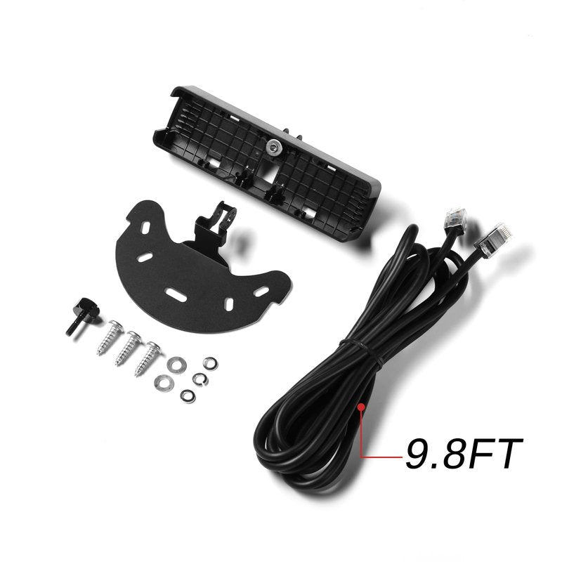 Radioddity DB50K Front Panel Mount Kit with 9.8FT Connection Cable for DB50, AT-5888UV Mobile Transceiver
