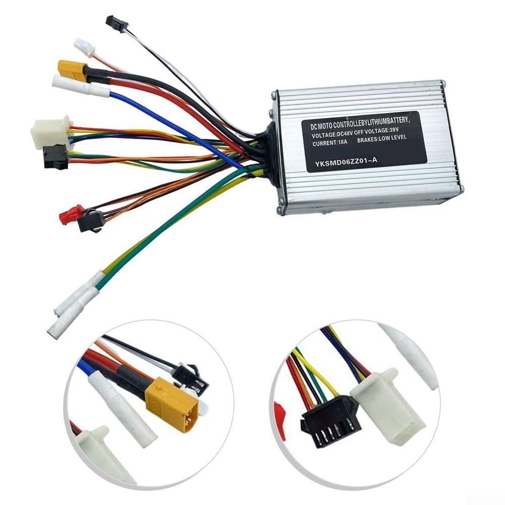 48V 18A Controller For Hitway For H5 Electric Scooter, KickScooter Metal Controller 10 Wire EScooter Repair Parts