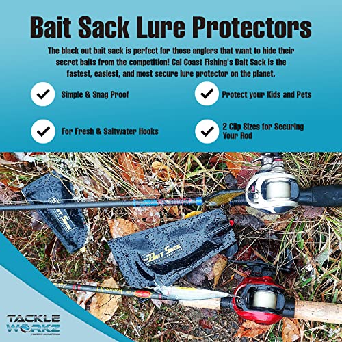 Small Cal Coast Bait Sack for Hooks and Lures - Fishing Tackle Holder & Protector