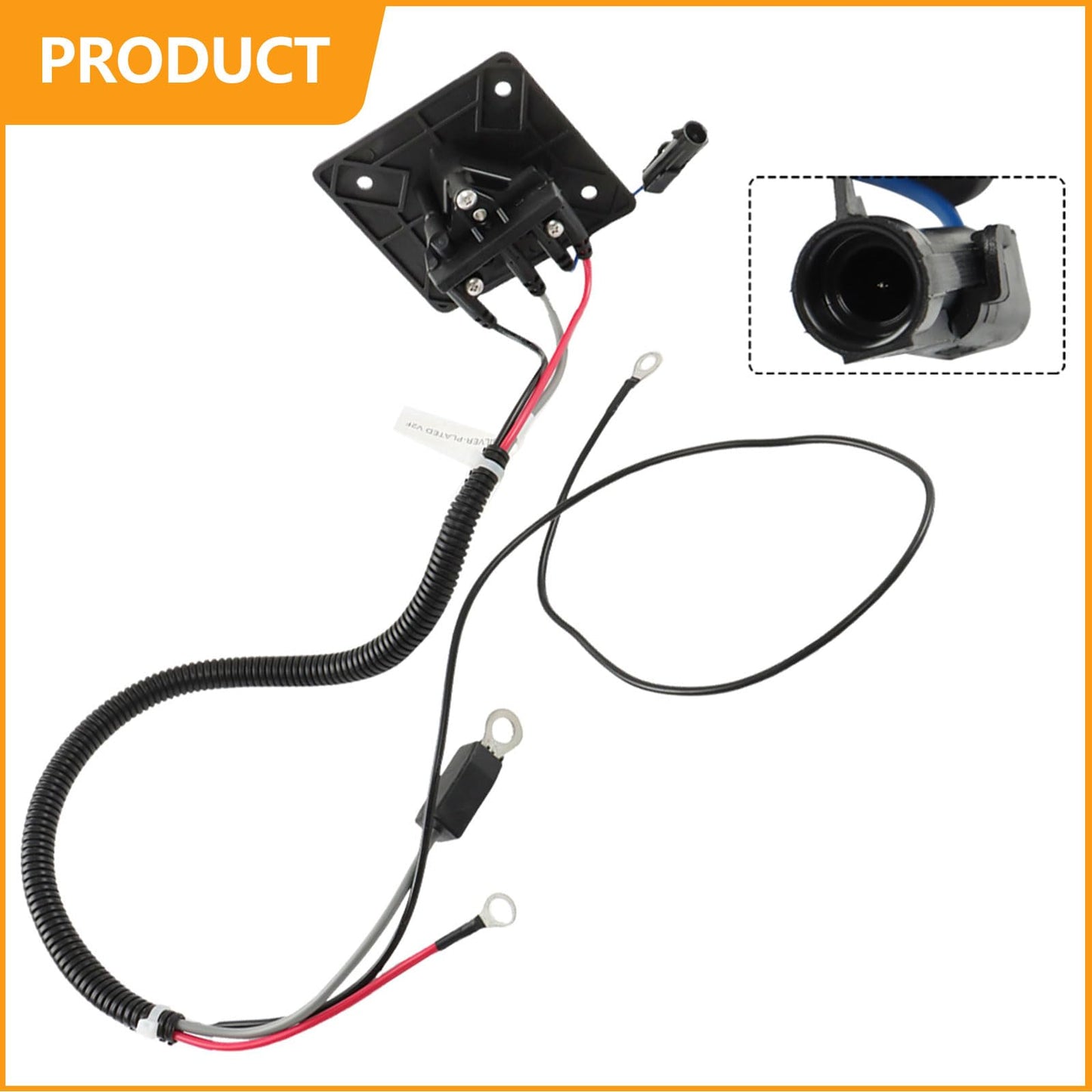 Autoparts 48V Golf Cart Receptacle 602529 Replacement for EZGO RXV TXT