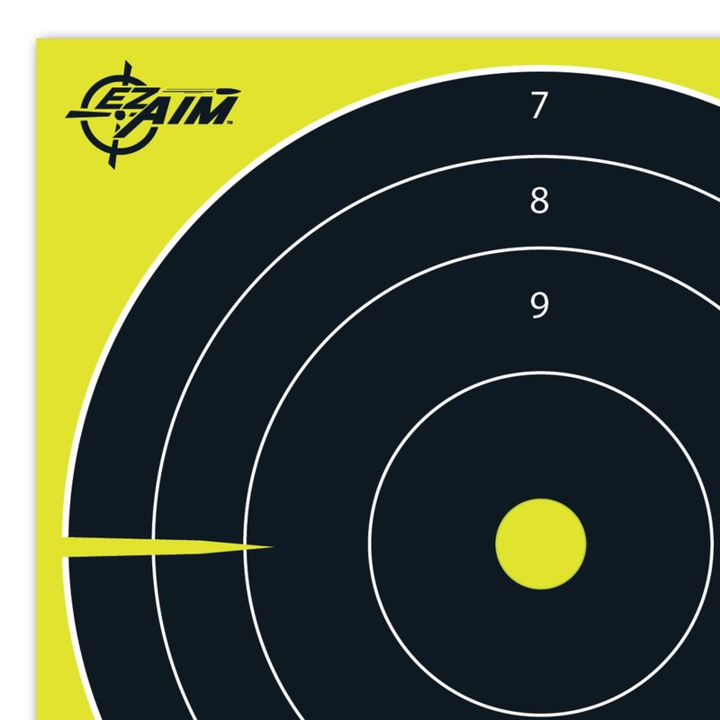 Allen Company EZ-Aim 8 x 8 inch Non-Adhesive Splash Shooting Targets by Allen Company, Targets, Gun - Rifle - Pistol - Airsoft - BB Gun - Air Rifle, Green, 25 Per Pack (15213)