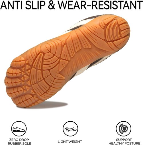 Barefoot Shoes | Women’s Casual Sneakers with Wide Toe Box - Lightweight & Breathable for Walking & Hiking