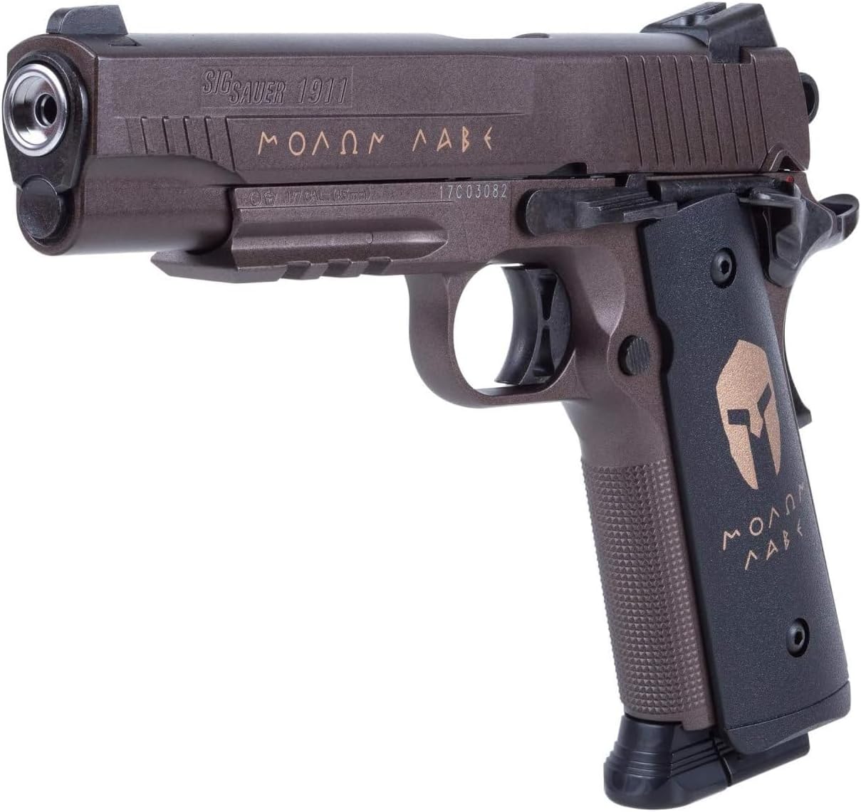 Sig Sauer 1911 Spartan CO2 Air Pistol - 4.5mm Steel BB, Semi-Auto, 16rd Magazine, No CO2 Included