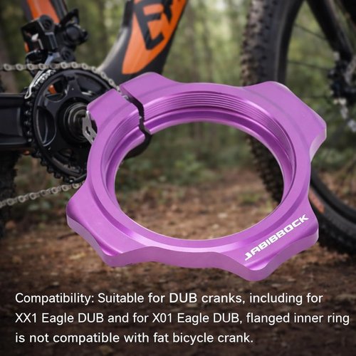 28.99mm Crank Alloy Bottom Bracket Adjuster, Bike Crankset Preload Adjuster Bottom for Dub Crank Upgrade Parts