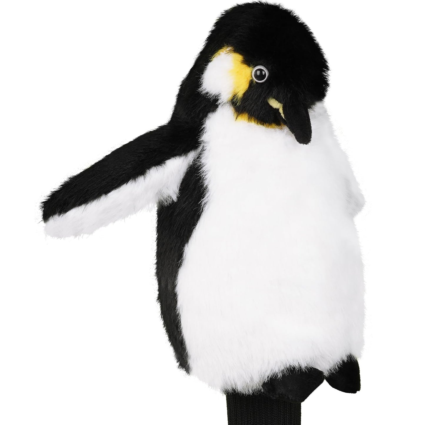 Funny Driver Headcover, Plush Golf Club Covers Long Neck, Animal Headcover, Fairway Wood Hybrid Headcover, Headcovers for Golf Clubs Fits Men and Women, Driver Headcover Animal for Present, Penguin