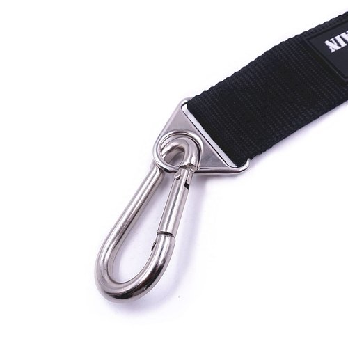 Arm Wrestling Training Strap Belt with Loading Pin Hand Grip Arm Finger Forearm Exerciser Strengthener for Cable Machine and Free Weight