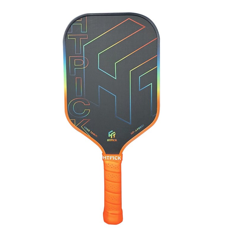 Pickleball Paddles, T700 Carbon Fiber Pickleball Paddle with PP Honeycomb Core 16mm Thickness, Enhanced Shock Absorption for Ultimate Spin & Consistency