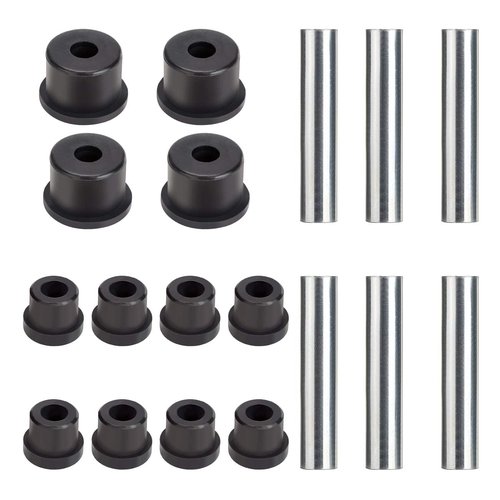 10L0L Golf Cart Rear Spring Bushing Kit for EZGO RXV 2008-up Electric and Gas, Includes 4 Large Bushings 620160, 8 Small Bushings 624030, 6 Steel Spacers 620161