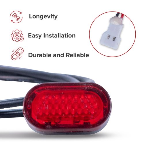 AlveyTech Taillight for the Hover-1 Journey Folding Electric Scooter