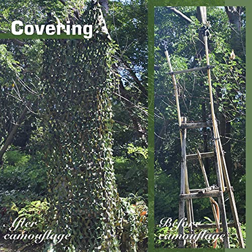 Camo Netting Camouflage Net - 5ft x 6.56ft Woodland Sunshade