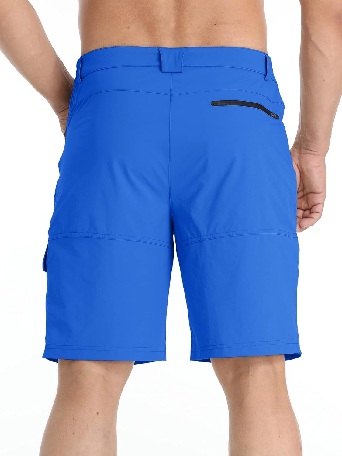 TACVASEN Men's Quick-Dry Cargo Shorts - Water-Resistant Outdoor Hiking & Golf Shorts