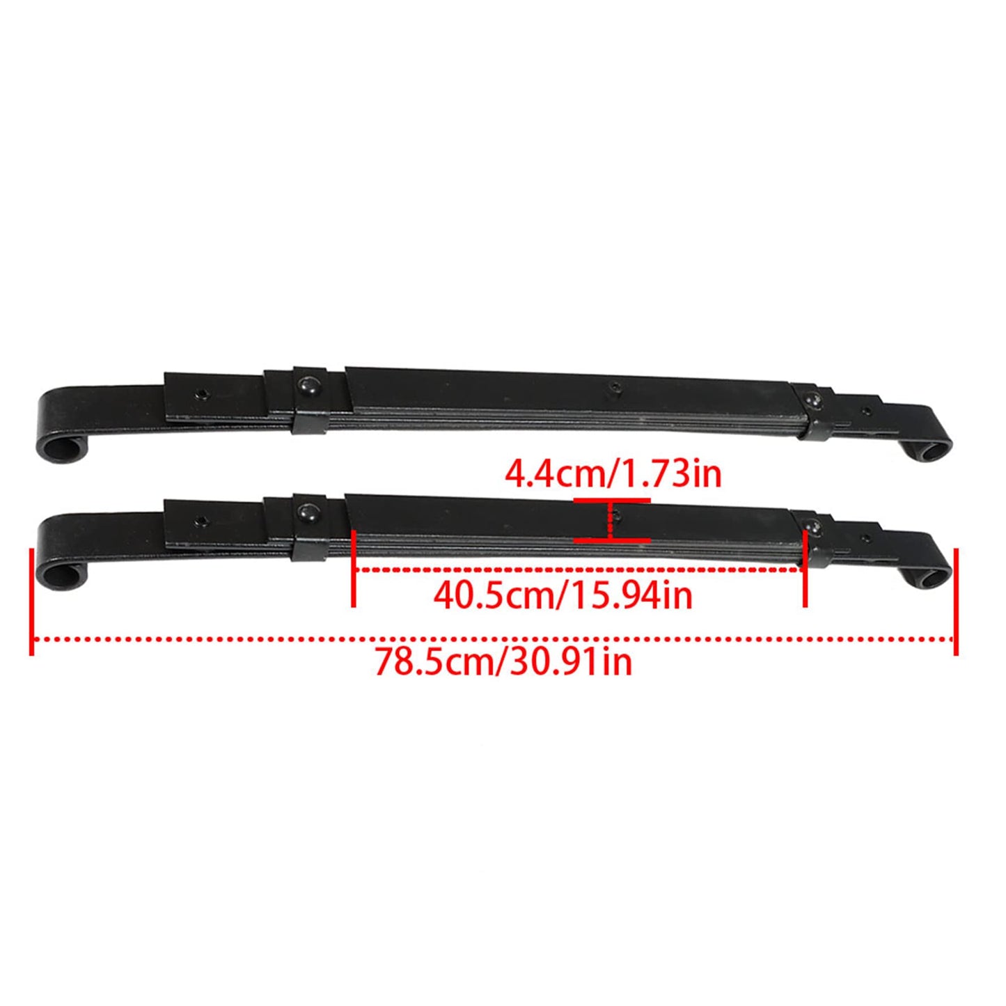 munirater Golf Cart Rear Heavy Duty Leaf Springs Replacement for Club Car Precedent 2004 - Up