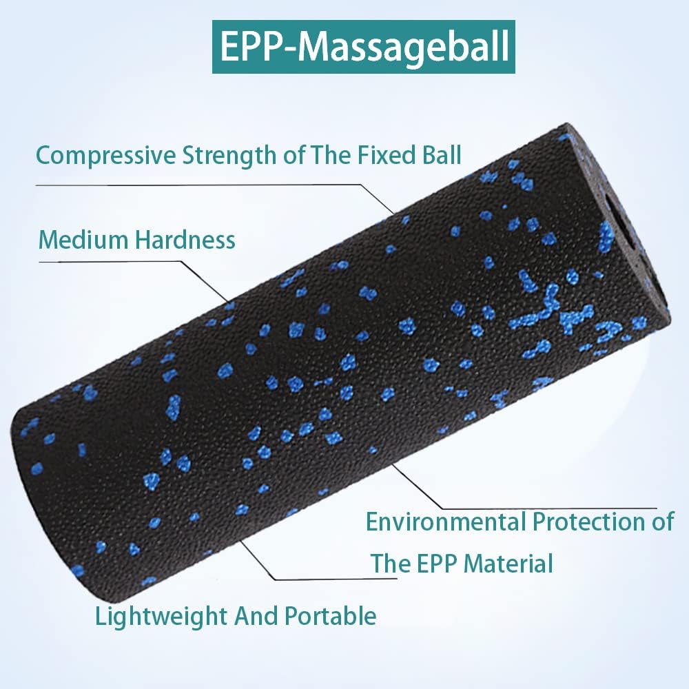 Mini Foam Roller - Trigger Point Therapy & Myofascial Release for Deep Tissue Massage | Peanut Ball