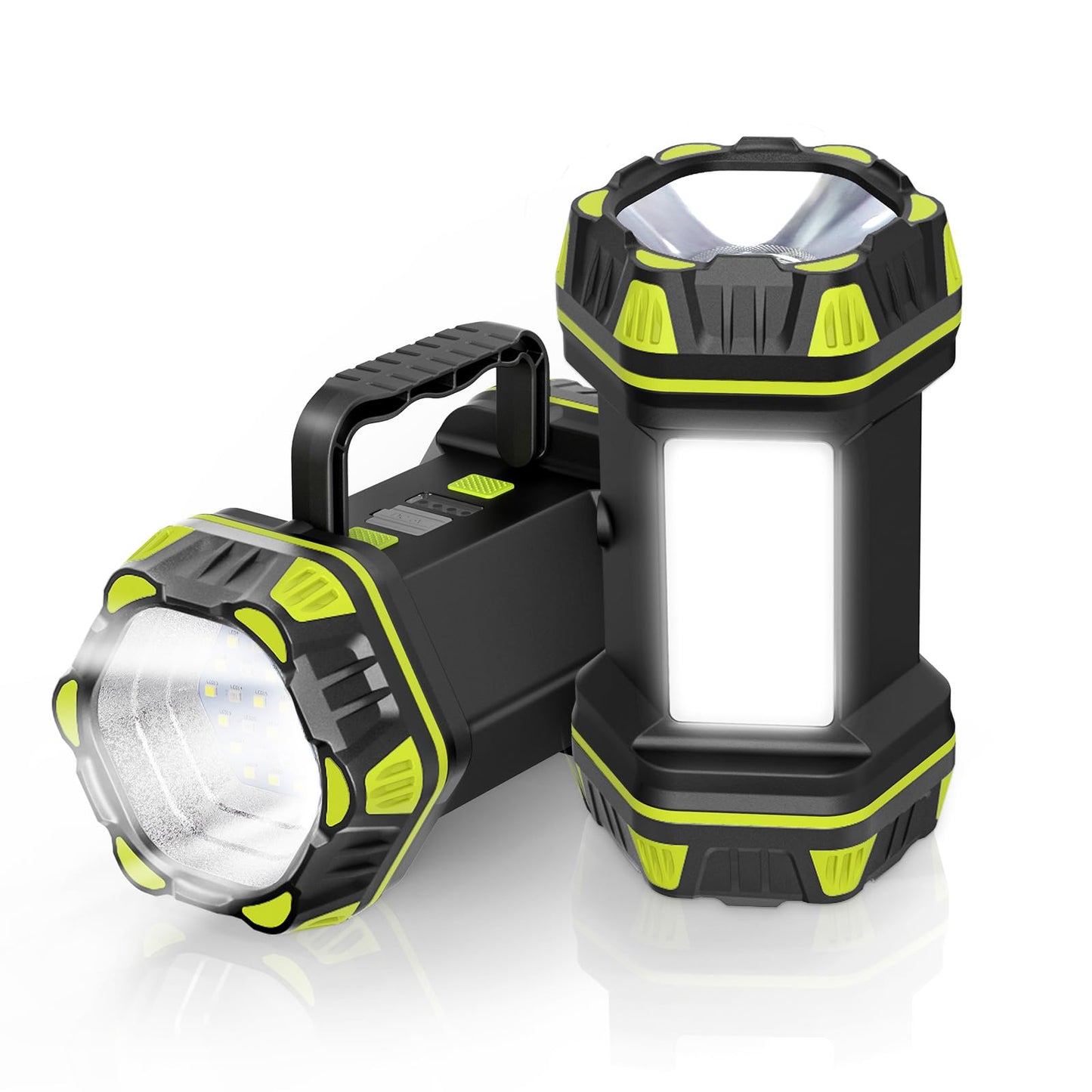 AlpsWolf 2 Pack Camping Lantern Rechargeable, LED Camping Flashlight, 4800 Capacity, 8 Modes Portable Camping Light for Emergency, Hurricane,Hiking, Power Outages, Camping Essentials
