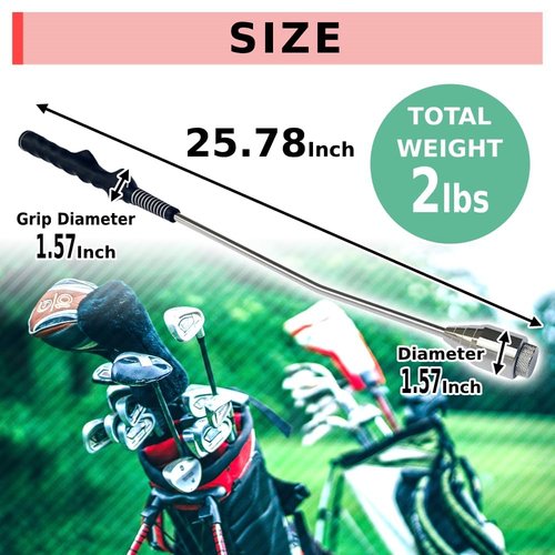 Japard Golf Grip &Tempo Trainer, Right Hand – Adjustable Weighted Swing Trainer, Improve Grip Accuracy, Wrist Strength & Ball Control