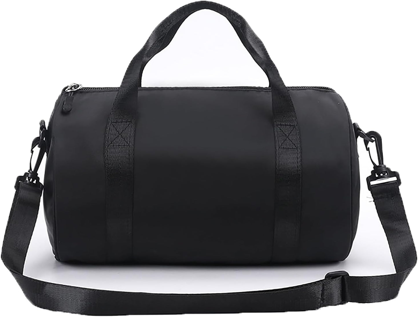 Skiennix Mini Gym Bag - Stylish Small Duffle Tote for Yoga, Swimming & Dance | Black
