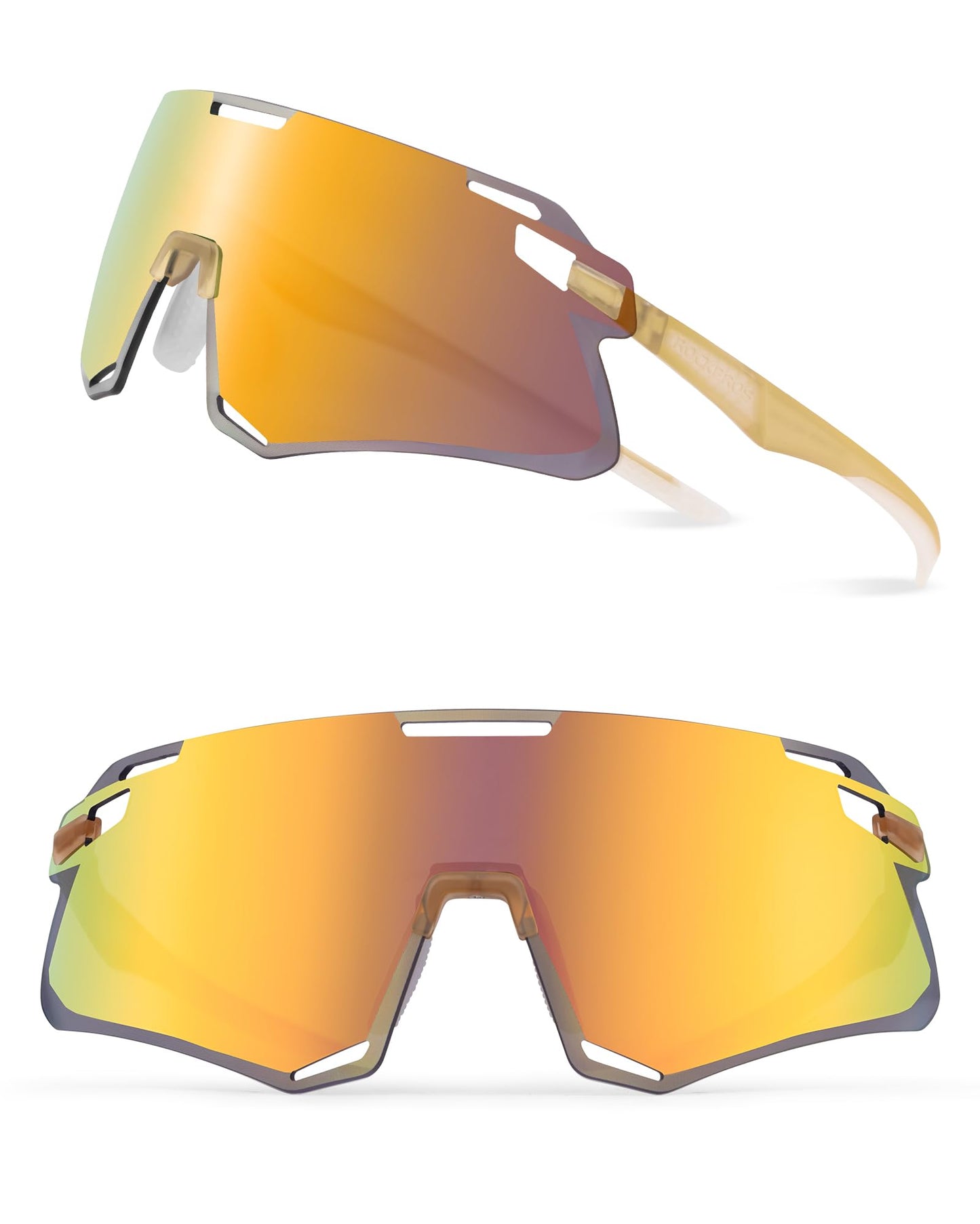 ROCKBROS Cycling Glasses For Men UV Protection Bike Glasses For Men Cycling Sunglasses Sports Glasses for Running, MTB