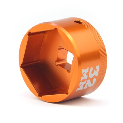 32mm Bike Fork Topcap Socket Tool Compatible for Fox Fork Series of 36,38,40, Use for 3/8" Ratchet Drive