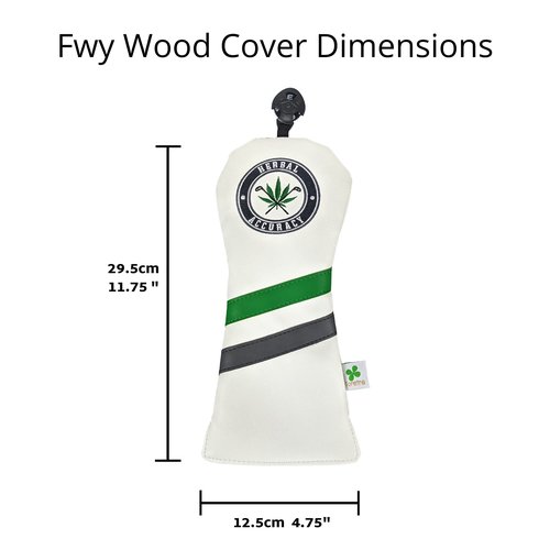 Foretra Driver Headcover Golf Club Covers Blade Mallet Putter Cover Hybrid Fairway Wood Head Cover Herbal Accuracy Pattern Novelty Golf Accessories for Most Brands