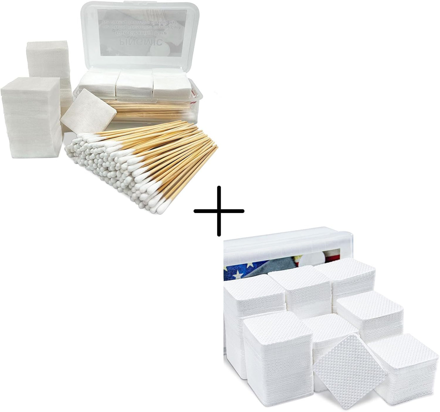 Skiennix Gun Cleaning Supplies - 500PCS Kit with 1000PCS Gun Patches for Effective Maintenance