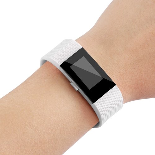 6 Pack Sport Bands Compatible with Fitbit Charge 2 Bands, Adjustable Replacement Wristbands for Women Men Small Large (6 Pack C, Large)