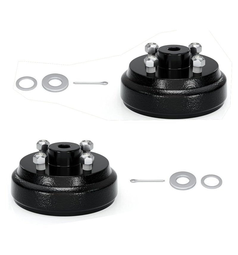 Golf Cart Brake Drum For EZGO TXT 1982-Up Electric Golf Cart Replaces OEM#19186-G1,2 Pieces