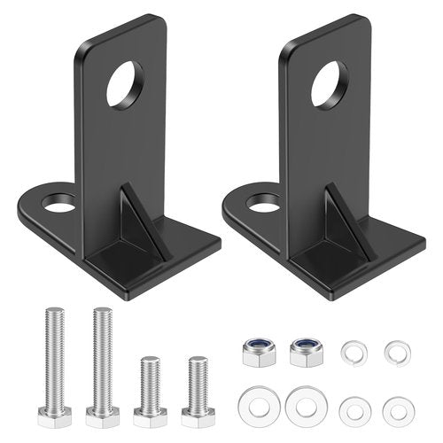 CLUBRALLY Golf Cart Seat Belt Bracket Mounting Kit, 2+2 Front Row Seat Belt Mounting Bracket Adaptor for 4 Passenger Club Car Precedent /Tempo/Onward