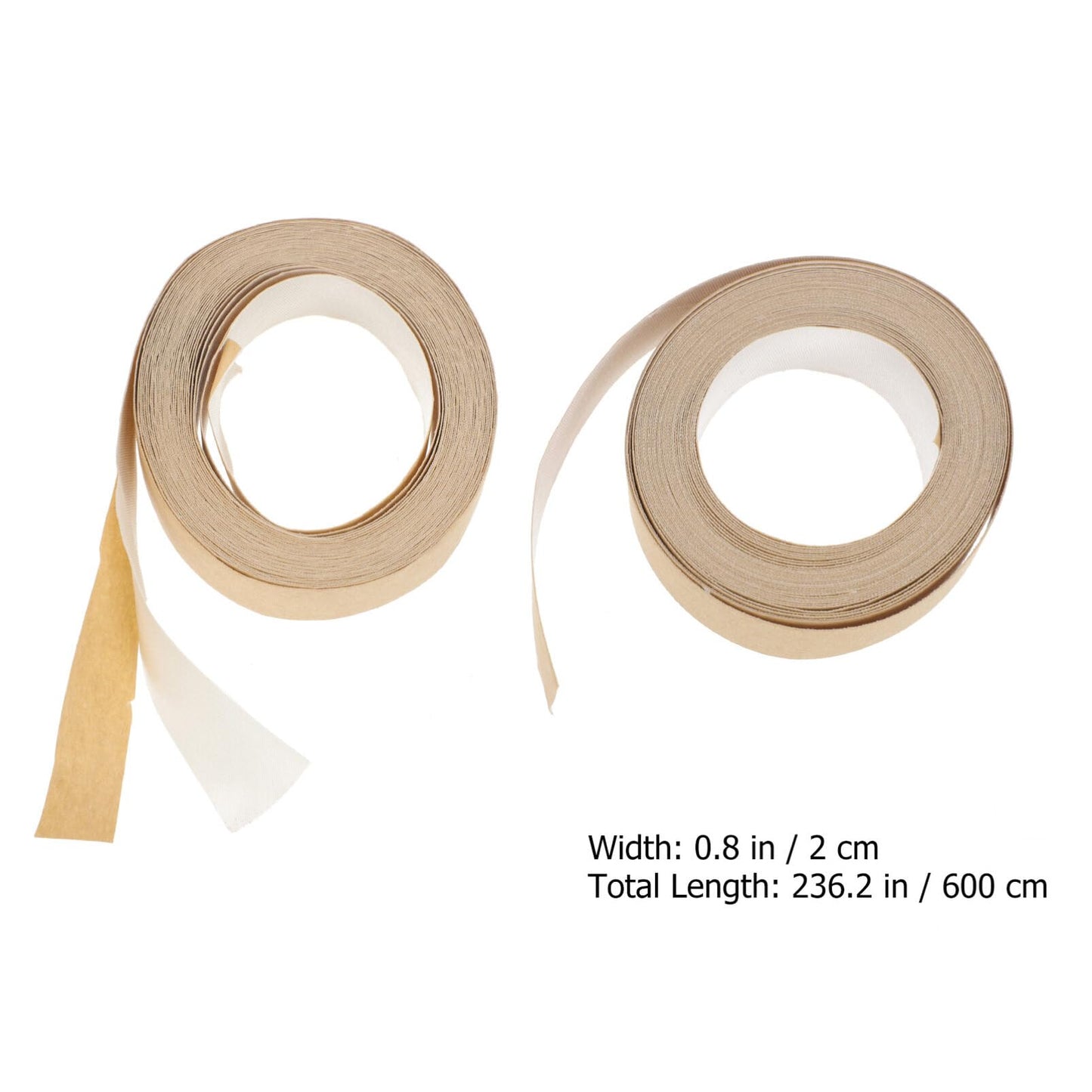 Garneck 2 Roll Lampshade Wrapping Cloth Lampshade Accessory Light Shade Edging Cloth Tape Lampshade Edging Strip Cloth Lampshade Edges Banding Strip Lamp Shade Edges Banding Strip