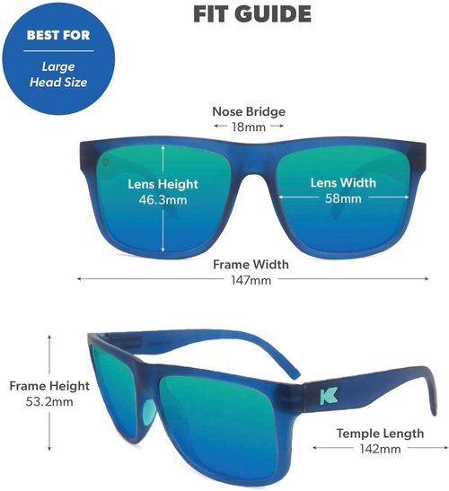 Knockaround Torrey Pines Polarized Sunglasses - UV400 Protection for Men & Women