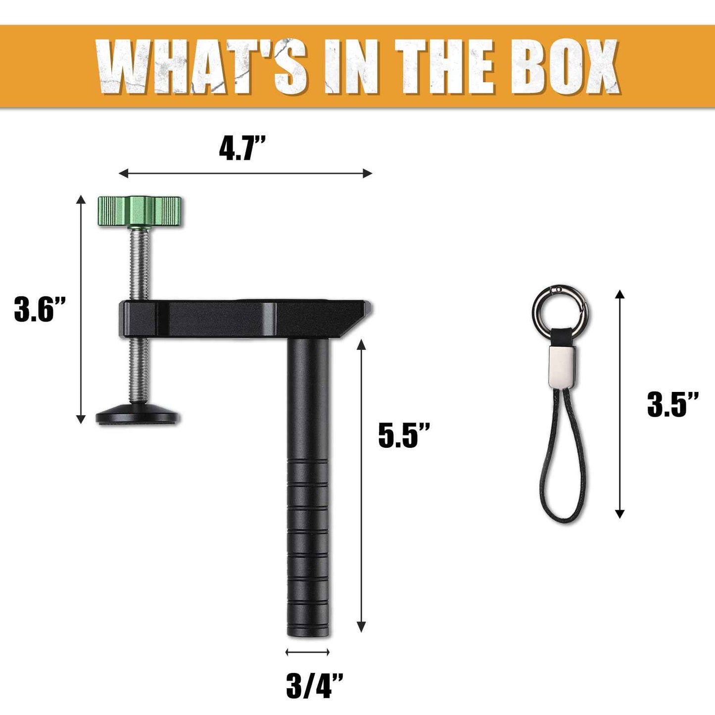 2 Pack Bench Dog Clamps 3/4"（19mm) Heavy Duty Use Dog Hole Clamp Holdfast and Sturdy Tool clamps for woodworking Workbench Hand Tools