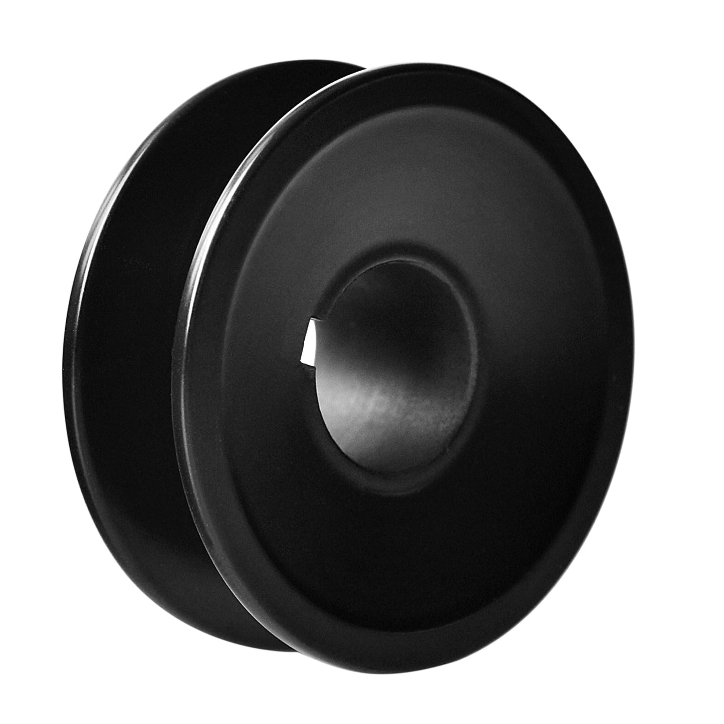 MINERGUY BK2478 Pulley/Sheave, Cast Iron 2.5" OD, Single Groove Pulley V Style B Belt 5L for 7/8" Keyed Shaft