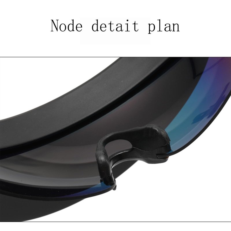 LUHUL Visor Sunglasses UV400 Polarized for Men Women Teens, Wrap Around Sport Glasses for Outdoor Activities (green spot, purple)