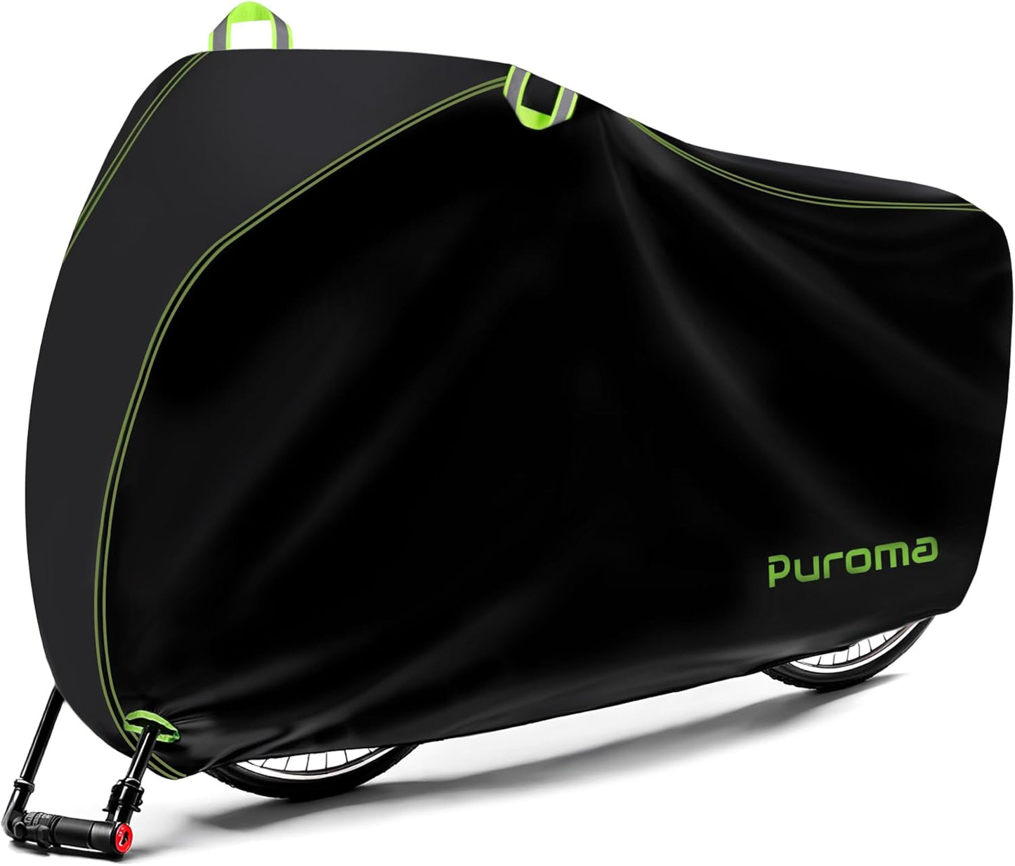 Puroma Bike Cover - 210D Waterproof Outdoor Storage for 1-3 Bikes | UV, Dust & Wind Protection
