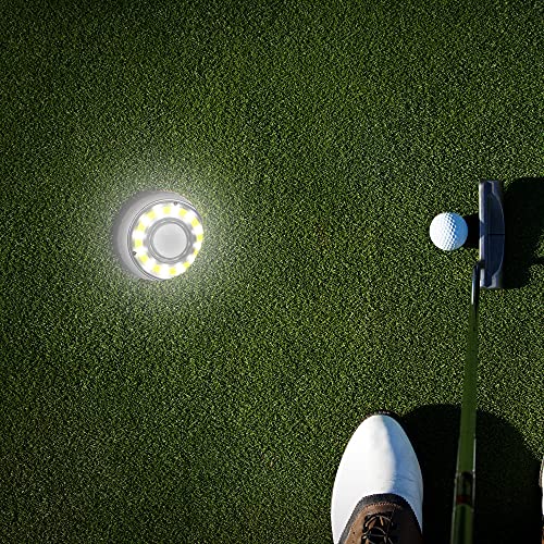 LED Golf Putting Cup - Glow-in-the-Dark Portable Target