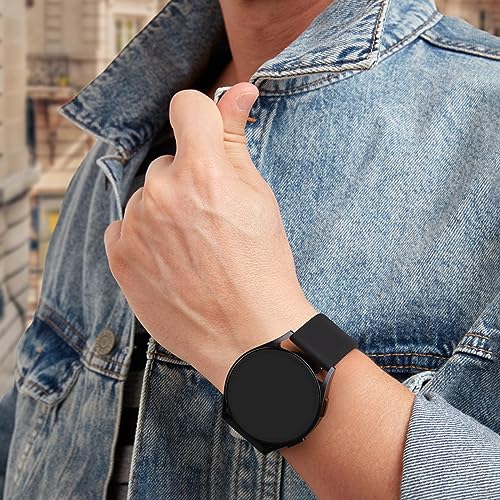 Black Small Garmin Watch Band Replacement for Forerunner 55, 245, 645